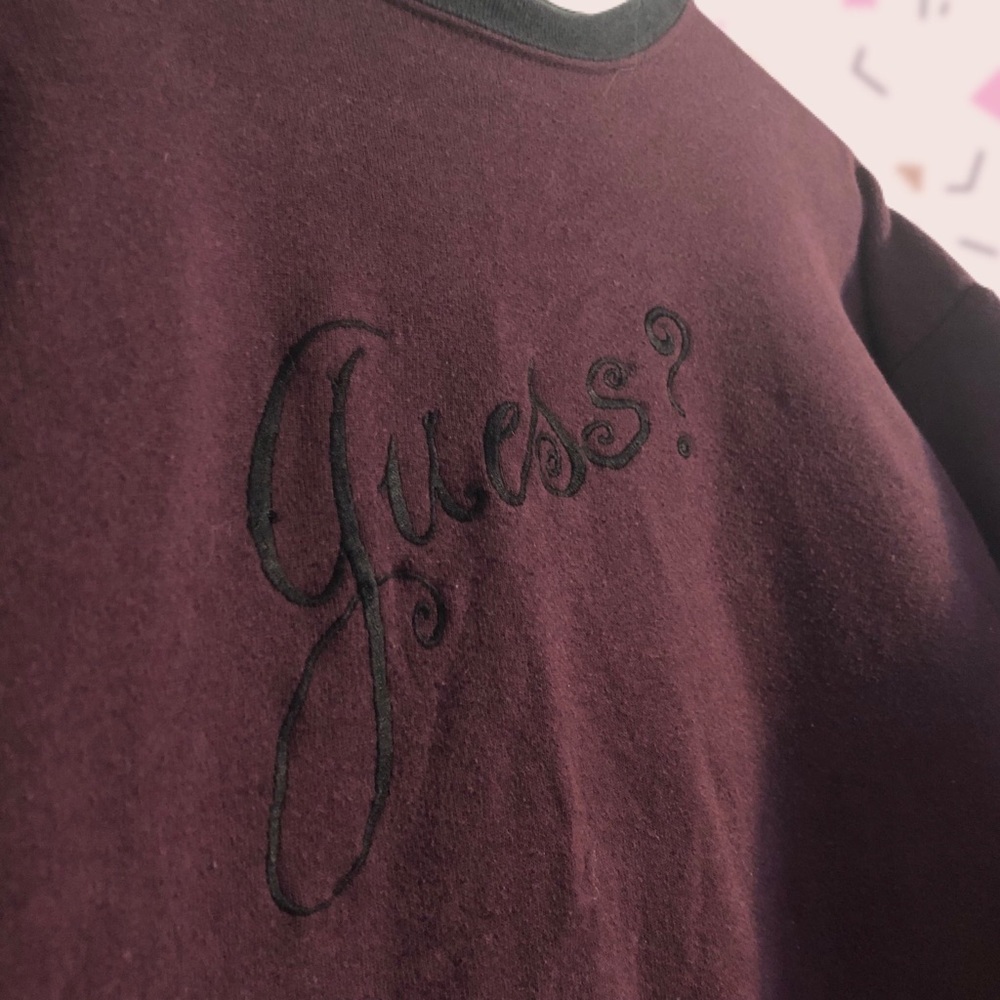 *sold*Rare Vintage Guess Sweatshirt - Picture 7 of 7